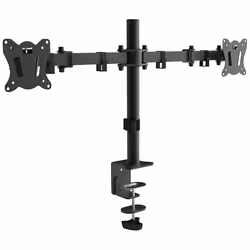 Montis Uchwyt monitorowy podwójny Everest 13-27" MT015, 16 kg, 33 cm (13"), 68,6 cm (27"), 100 x 100 mm, Réglage de la hauteu ...