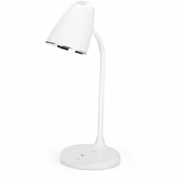 Montis Wielofunkcyjna akumulatorowa lampka biurkowa LED MT044, Blanc, ABS, Universel, Style authentique, Noir, Sans prise