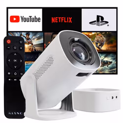 Projecteur Kiano Vision LED Miracast kit avec étui et batterie