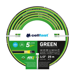 CELLFAST 15-100 tuyau d'arrosage 25 m Noir, Vert, Jaune