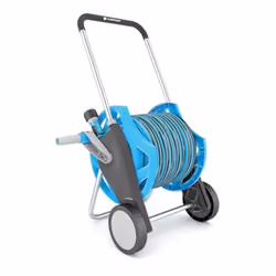 Cellfast - JEU AVEC DÉVIDOIR SUR ROUES - DISCOVER - 1/2" - 25 m CELLFAST - JEU AVEC DÉVIDOIR SUR ROUES - DISCOVER - 1/2" - 25 ...