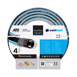CELLFAST 13-220, 25 m, Bleu clair, Gris clair, Noir, 30 bar, 1,91 cm, -20 - 60 °C, Pologne