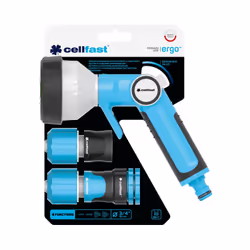 CELLFAST 53-545 Pistolet d'arrosage de jardin Noir, Bleu clair - Vue supplémentaire 5