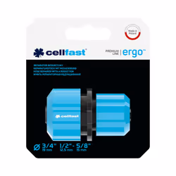 CELLFAST 53-110 Connecteur de tuyau ABS, Polycarbonate (PC) Bleu 1 pièce(s)