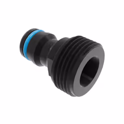 CELLFAST 53-235, Connecteur de robinet, 3/4", Mâle/Femelle, ABS, Noir