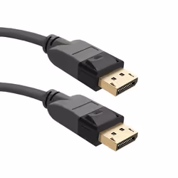 Qoltec 50468, 3 m, DisplayPort, DisplayPort, Mâle, Mâle, Noir