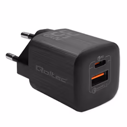 Qoltec 50764, Intérieure, Secteur, Noir