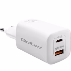 Qoltec 50765, Intérieure, Secteur, Blanc