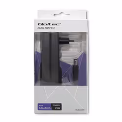 Qoltec 50781 adaptateur de puissance & onduleur Intérieure 25 W Noir