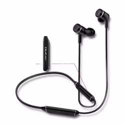 Qoltec 50816, Sans fil, 20 - 22000 Hz, Appels/Musique, Casque, Noir