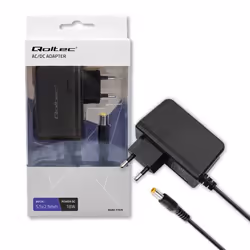 Qoltec 51028, Universel, Intérieure, 220 - 240 V, 50 - 60 Hz, 18 W, 9 V