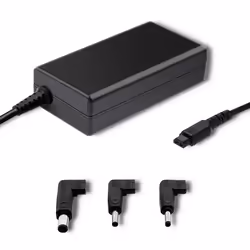 Qoltec 51762, Ordinateur portable, 220 - 240 V, 50 - 60 Hz, 65 W, 19.5 V, CA vers CC
