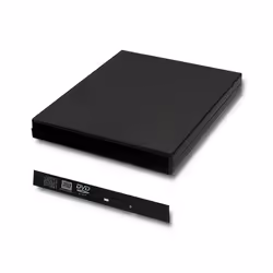 Qoltec 51866, Lecteur de disque optique, Noir, Windows 2003, XP, Vista, Windows 7, 8.1, 10 i MAC OS system, Linux., 1 pièce(s ...