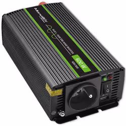 Qoltec Monolith adaptateur de puissance & onduleur Auto/Indoor 600 W Noir