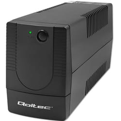 Qoltec 53772 alimentation d'énergie non interruptible Interactivité de ligne 0,65 kVA 360 W 1 sortie(s) CA