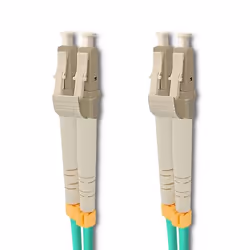 Qoltec 54079 câble de fibre optique 7 m LC OM3 Couleur aqua