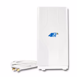 Qoltec 57013, 30 dBi, 0.6 - 2.7 GHz, 50 Ohm, Antenne omni-directionnelle, Polarisation verticale, Acrylonitrile-Butadiène-Sty ...