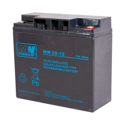 MW Power MW 20-12 Batterie de l'onduleur Sealed Lead Acid (VRLA) 12 V 20 Ah