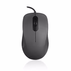 Modecom MC-M10S, Ambidextre, Optique, USB Type-A, 1000 DPI, Noir