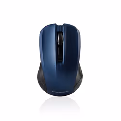 Modecom MC-WM9.1, Ambidextre, Optique, RF sans fil, 1600 DPI, Noir, Bleu