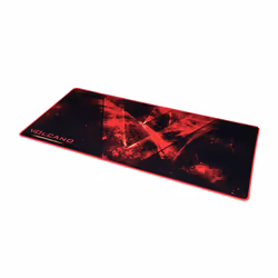 Modecom Volcano Erebus Tapis de souris de jeu Noir, Rouge
