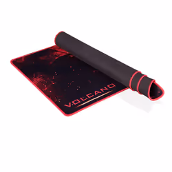 Modecom Volcano Erebus Tapis de souris de jeu Noir, Rouge