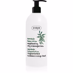 Comment traiter une peau sèche et abîmée&nbsp;? Optez pour le lait corporel Ziaja Avocado qui renforce la couche supérieure d ...