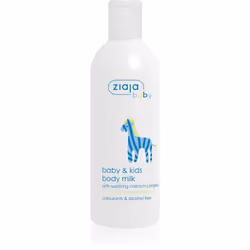 Le produit Ziaja Baby prend soin de la peau du corps du jeune enfant et lui apporte l’hydratation nécessaire.