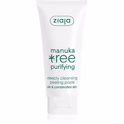 Dites adieu aux imperfections et évitez leur apparition. La pâte exfoliante et purifiante Ziaja Manuka Tree Purifying libère  ...