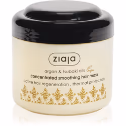 Profitez au mieux des effets fantastiques de l’huile d’argan. Le masque lissant pour cheveux secs et abîmés Ziaja Argan Oil p ...