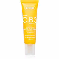 Le sérum facial Ziaja Vitamin C.B3 Niacinamide est un produit à teneur élevée en substances actives. Il constitue donc un soi ...