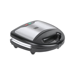 Teesa TSA3221 gaufrier et appareil à croque-monsieur 800 W Noir, Acier inoxydable
