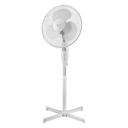 Ventilateur sur pied - TEESA - Modèle silencieux - 3 vitesses - Minuterie - Oscillation 80°