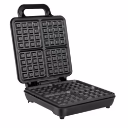 Teesa TSA3224 moule à gauffres 4 gauffre(s) 1100 W Noir, Acier inoxydable