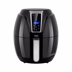 Teesa TSA8046 friteuse Unique 3,2 L Autonome 1400 W Friteuse d’air chaud Noir