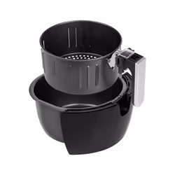 Teesa TSA8046 friteuse Unique 3,2 L Autonome 1400 W Friteuse d’air chaud Noir