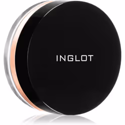 La poudre Inglot HD fixe parfaitement votre fond de teint et lui donne un aspect soyeux.