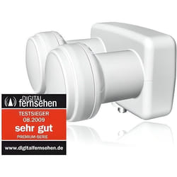 Opticum LMP-04H convertisseur abaisseur de fréquence Low Noise Block (LNB) 10,7 - 12,75 GHz Blanc