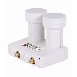 Opticum LMTP-04H convertisseur abaisseur de fréquence Low Noise Block (LNB) 10,7 - 12,75 GHz Blanc