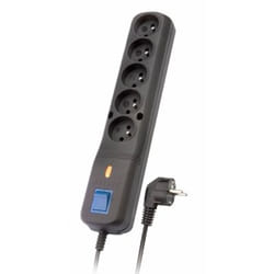 LESTAR LF-530WA 5+ 3L G-A K.:CZ 2,5M protection surtension Noir 5 sortie(s) CA 230 V