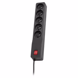 LESTAR ZX 510 G-A K.:CZ 5,0M, 155 J, 5 sortie(s) CA, Type E, 230 V, 50 Hz, 10 A