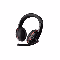GENESIS H12, Avec fil, Jouer, 20 - 20000 Hz, Casque, Noir, Rouge
