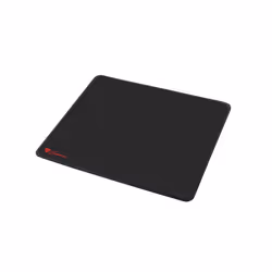 GENESIS CARBON 500 M LOGO, Noir, Monochromatique, Tissu, Caoutchouc, Tapis de souris de jeu