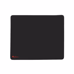 GENESIS M12 Midi, Noir, Monochromatique, Tissu, Base antidérapante, Tapis de souris de jeu