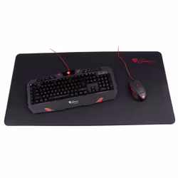 GENESIS M12 MAXI Tapis de souris de jeu Noir