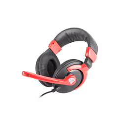 GENESIS HM34X, Avec fil, Jouer, 20 - 20000 Hz, Casque, Noir, Rouge