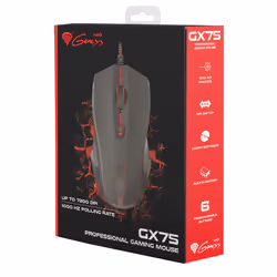 GENESIS GX75 souris Ambidextre USB Type-A Optique 7200 DPI