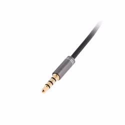 GENESIS A20 câble audio 0,2 m 3,5mm Noir, Argent