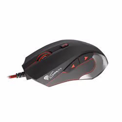 GENESIS GX75 Limited Edition, Ambidextre, Optique, USB Type-A, 7200 DPI, 6500 ips, Noir, Métallique