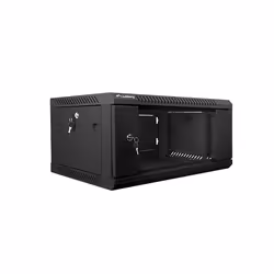 Lanberg WF01-6404-10B étagère 4U Rack monté sur le mur Noir